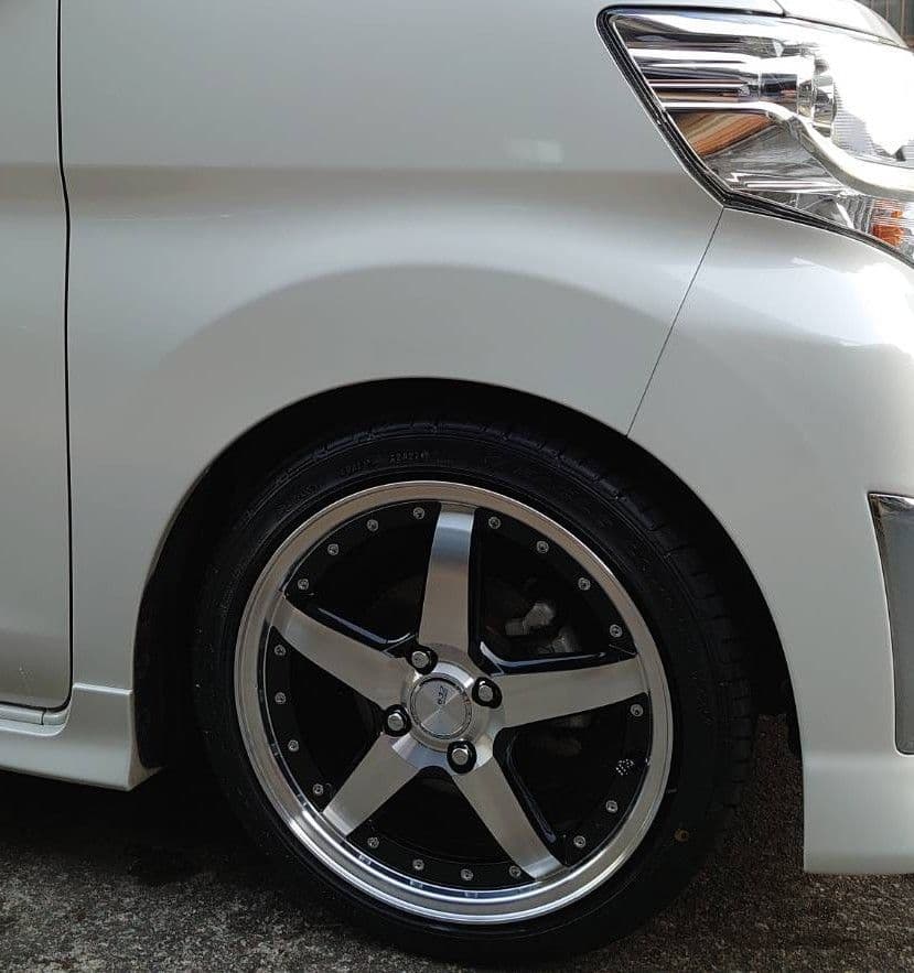 タントカスタムLA600S tanabe ダウンサス