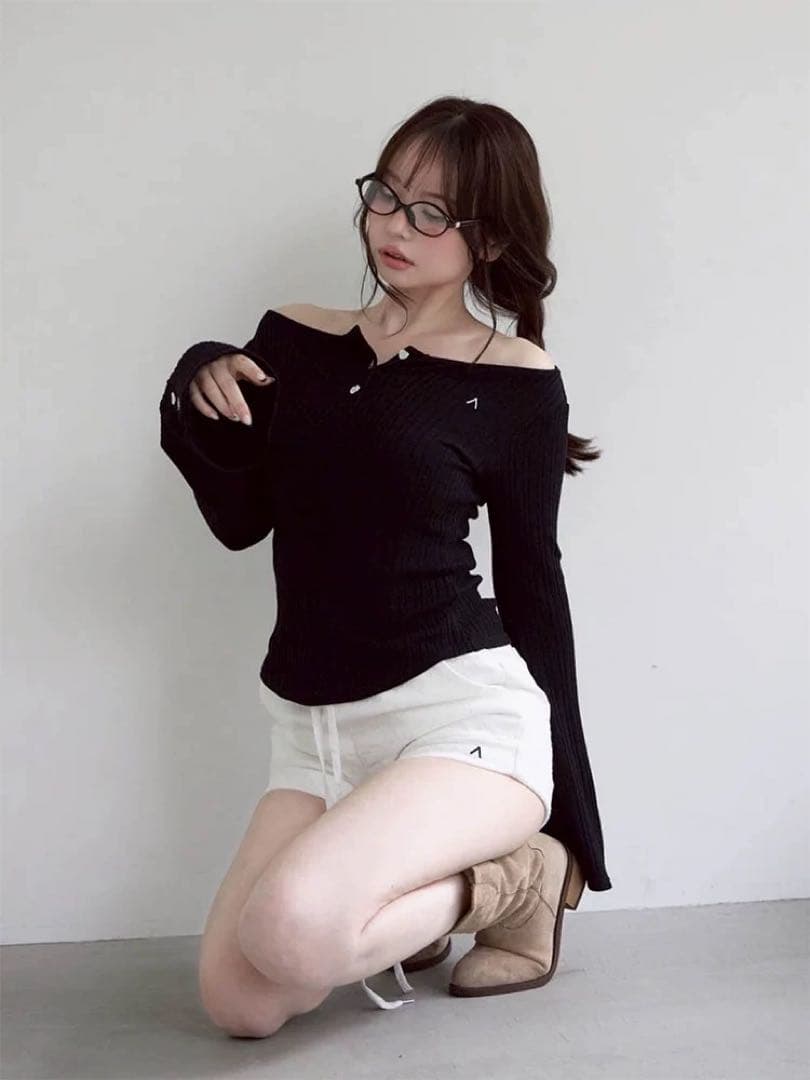 【新品未使用】andmary Dorothy heart tops アンドマリー