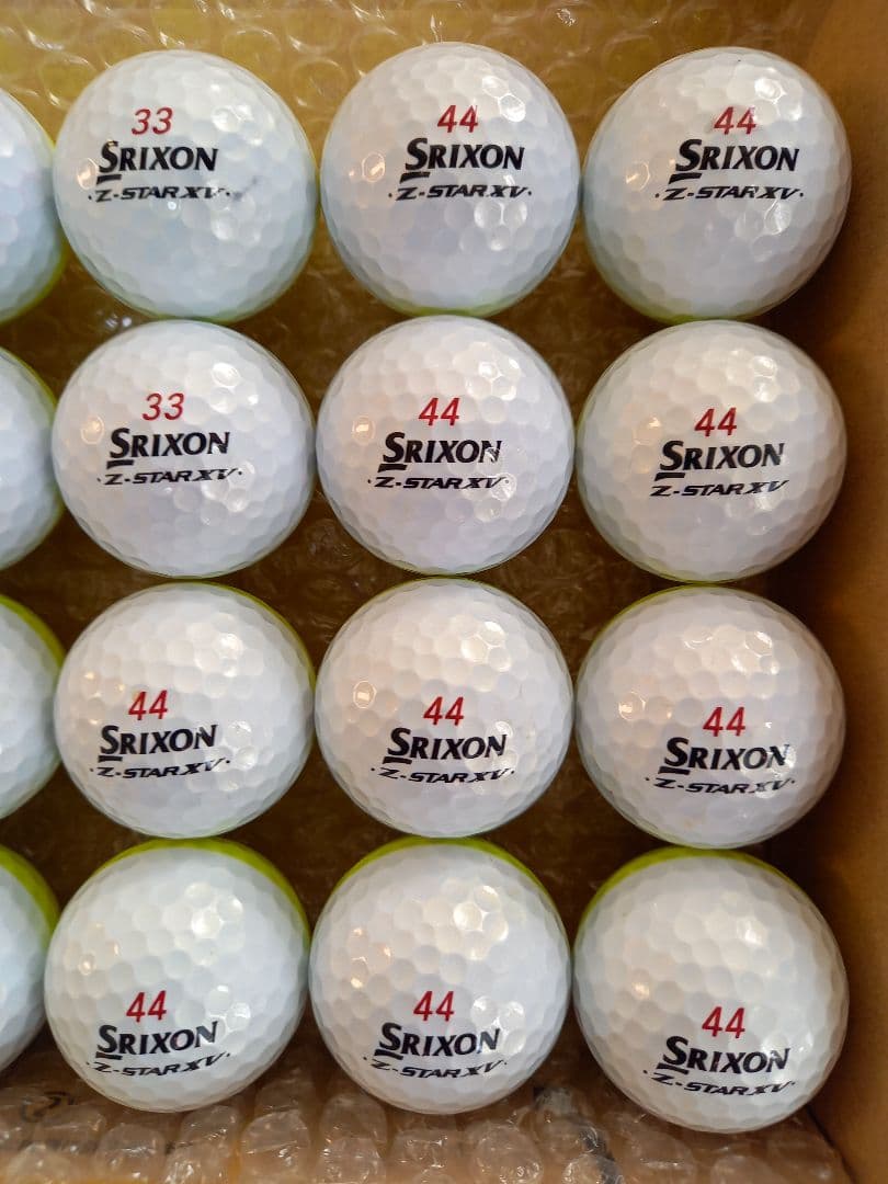 美品スリクソンZ-STAR XV DIVIDE　ロストボール24球