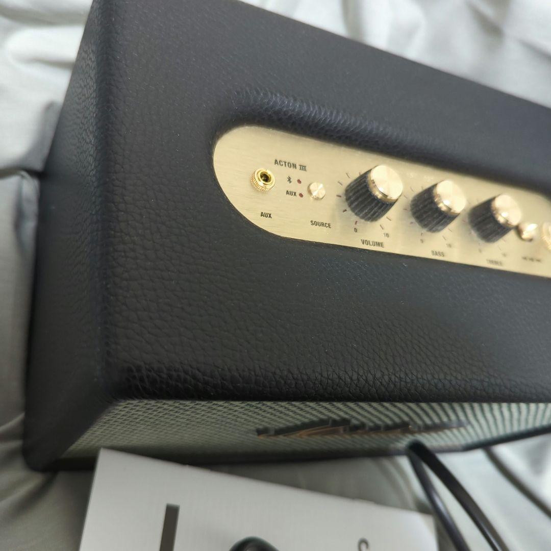 Marshall ワイヤレススピーカー Acton III ブラック