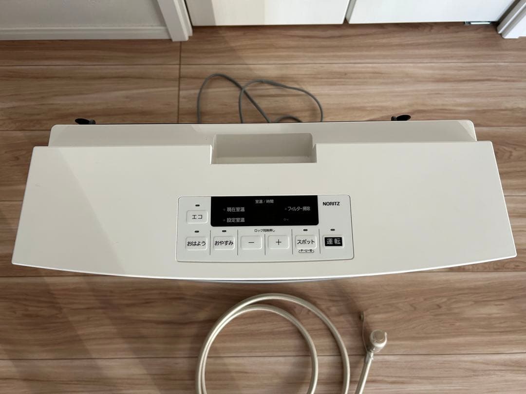 NORITZ ガスファンヒーター GFH-4006S-W5 ホース付き