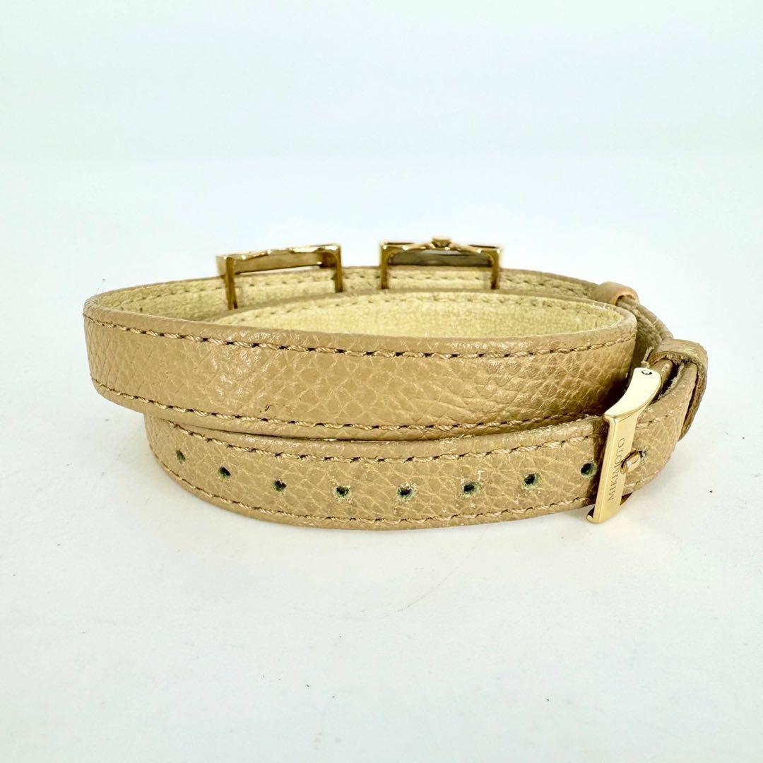 【箱/保証書/稼働】MIKIMOTO シェル文字盤 ペンダントウォッチ 腕時計