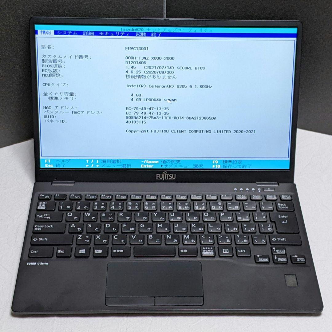 [ジャンク] FUTRO U9311M (11世Cel / 4G / スト無)