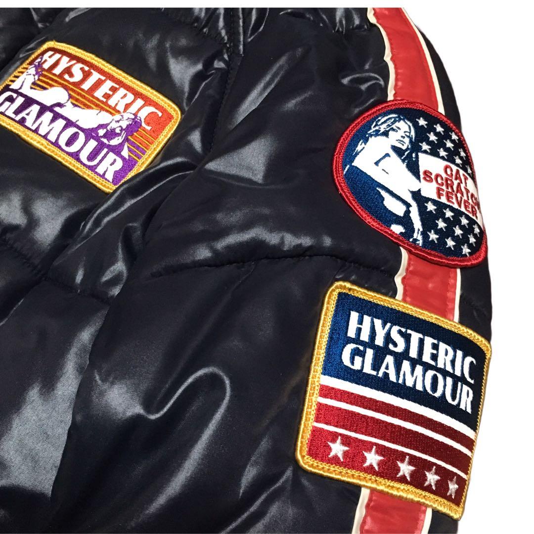 ヒステリックグラマー　美品　プリマロフト　ダウンジャケット　フリーサイズ