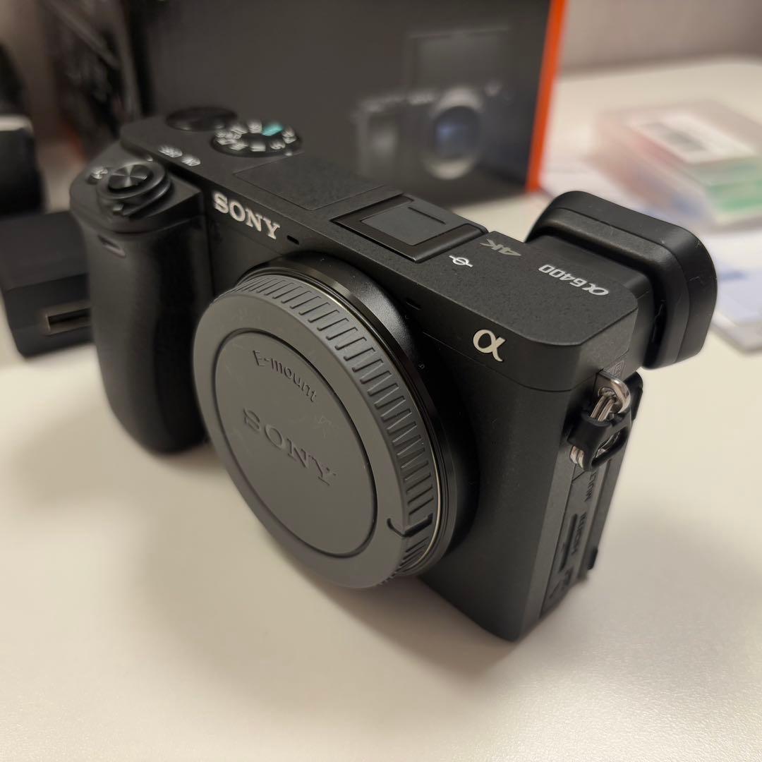 ■ショット数160枚■SONY α6400 ボディ ILCE-6400 ブラック