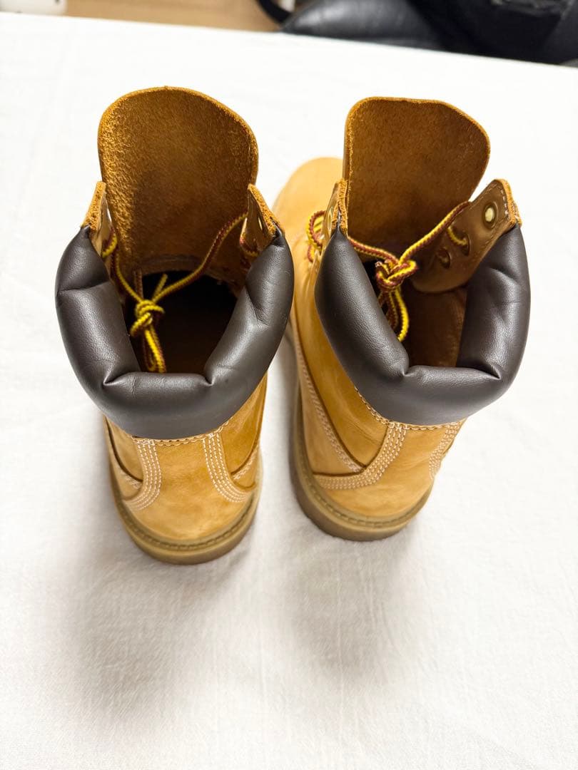 ティンバーランド イエローブーツ キャメル ベージュ レザー 24cm