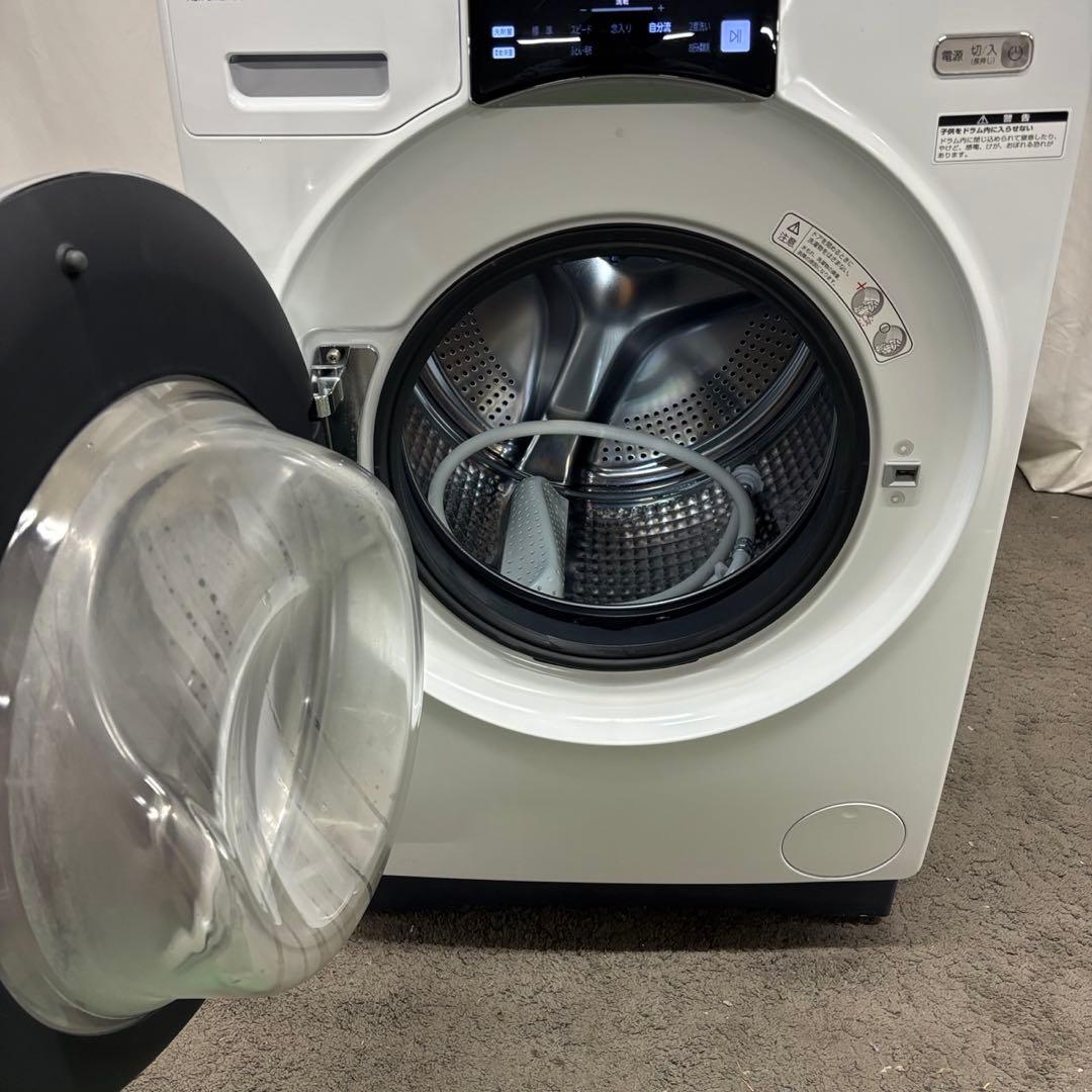 うさまる。49　AQUA　ドラム式洗濯機　12キロ　綺麗　設置無料　中古