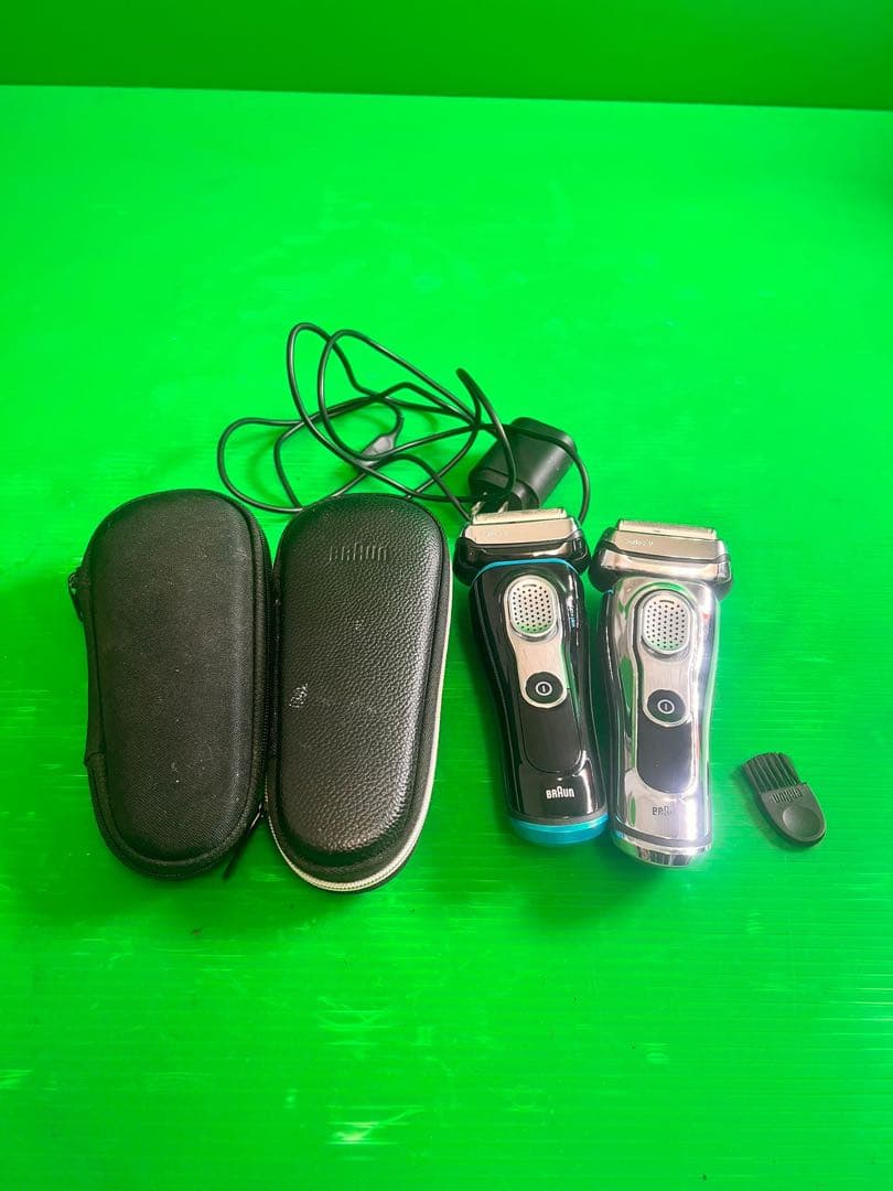 Braun Series 9 メンズ電気シェーバーセット 動作品 ※使用前要清掃