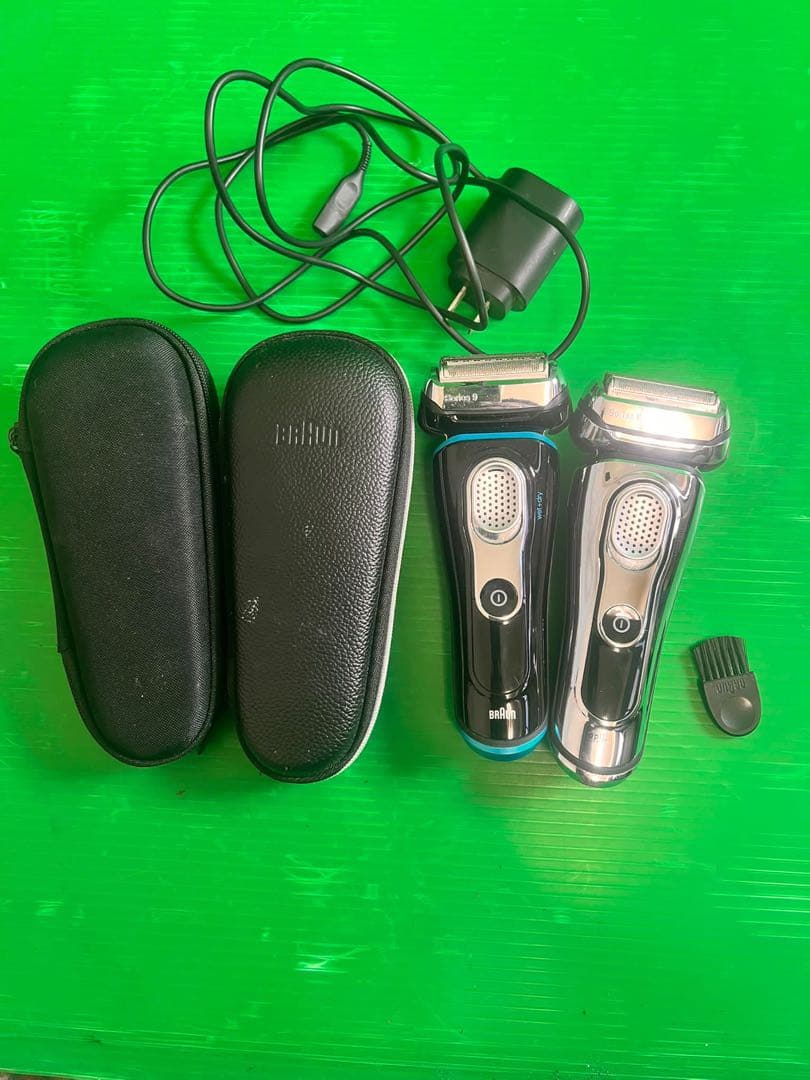 Braun Series 9 メンズ電気シェーバーセット 動作品 ※使用前要清掃