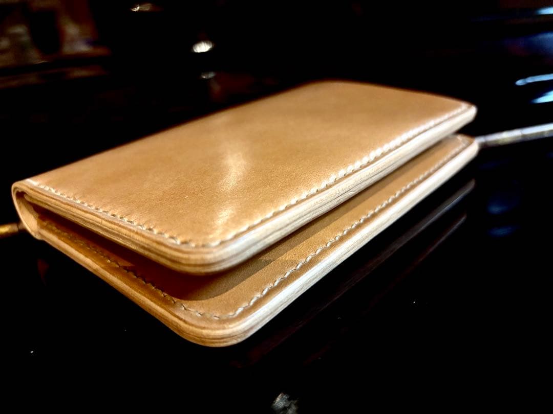 レーデルオガワ　コードバン　トラベルウォレット　パスポートケース