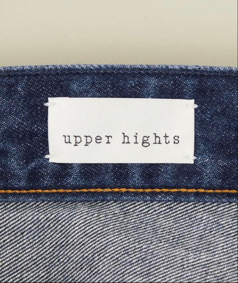 CONTE【別注】＜upper hights ＞タックデニムパンツ