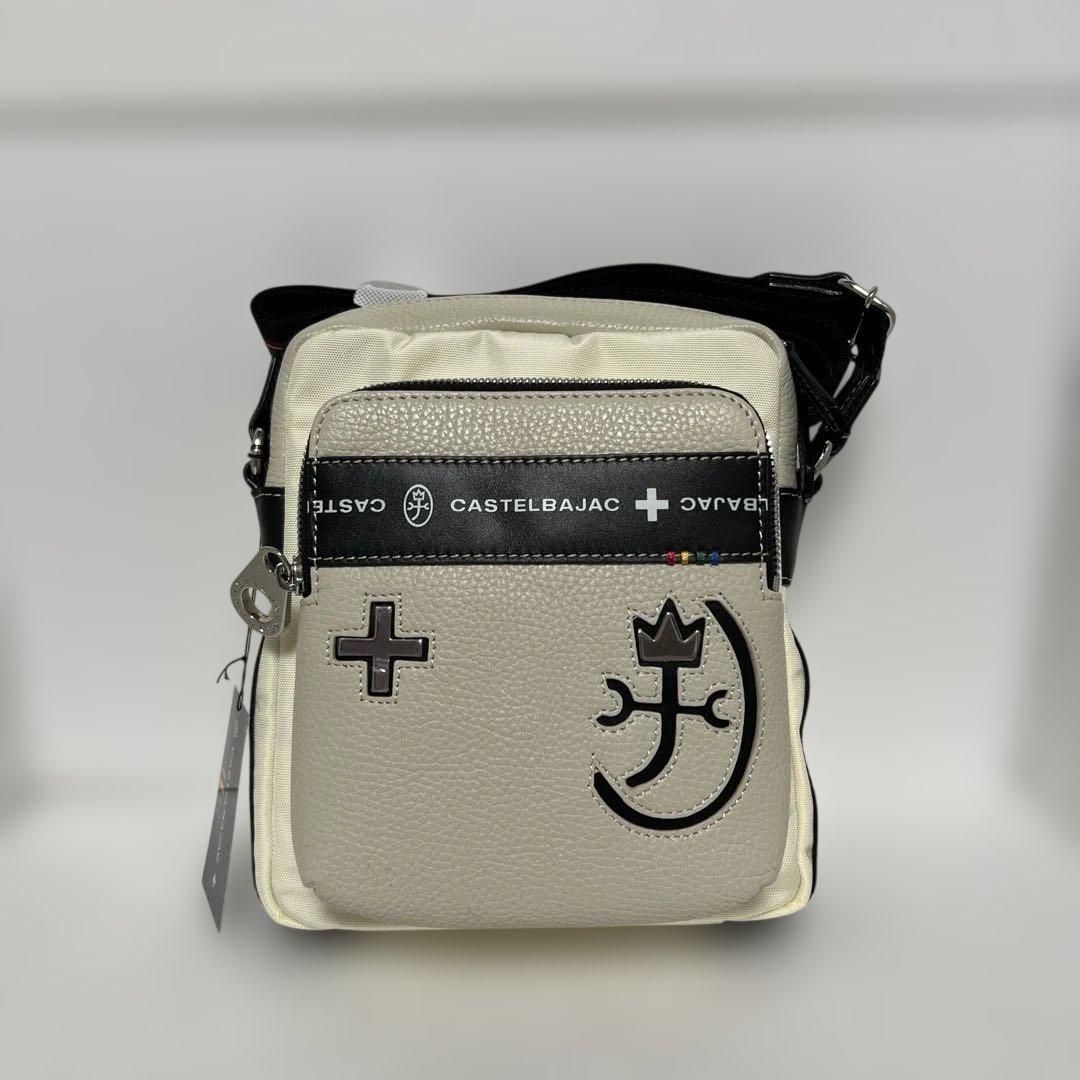 カステルバジャック コネクト ショルダーバッグ CASTELBAJAC ホワイト