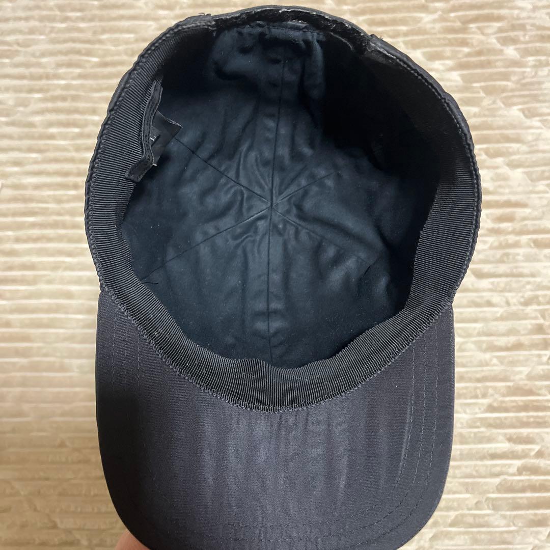 PRADA(プラダ) ナイロンベースボールキャップ　 ブラック