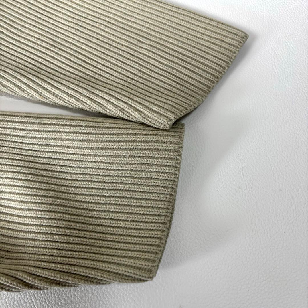 【人気】オーラリー ハイネック タートルネック リブニット 厚手 1