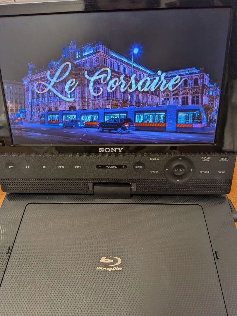 SONY BDポータブル ブルーレイプレーヤーBDP-SX910(収納バッグ付)