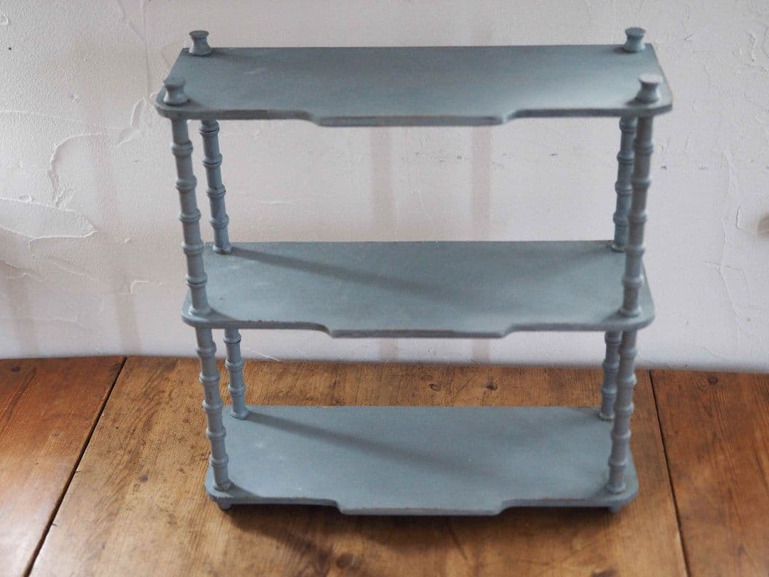 フランス　アンティーク　棚　シェルフ　小さな棚　シャビー　ビンテージ