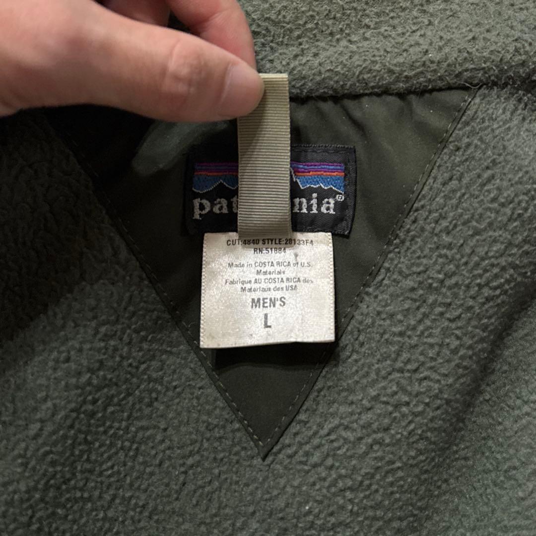 ※状態考慮 Patagonia ニューシェルドシンチラ ハルキ着用 オリーブ系