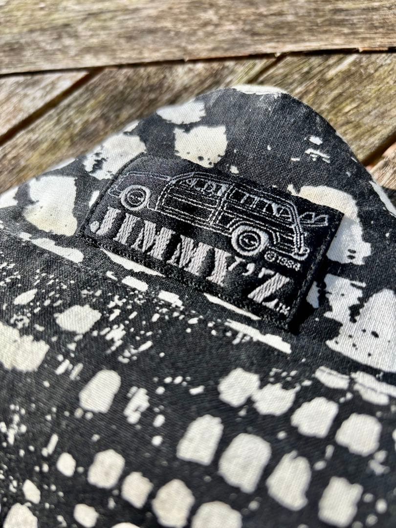 80s JIMMYS MADE IN USA 総柄フォトジャケット アーカイブ級