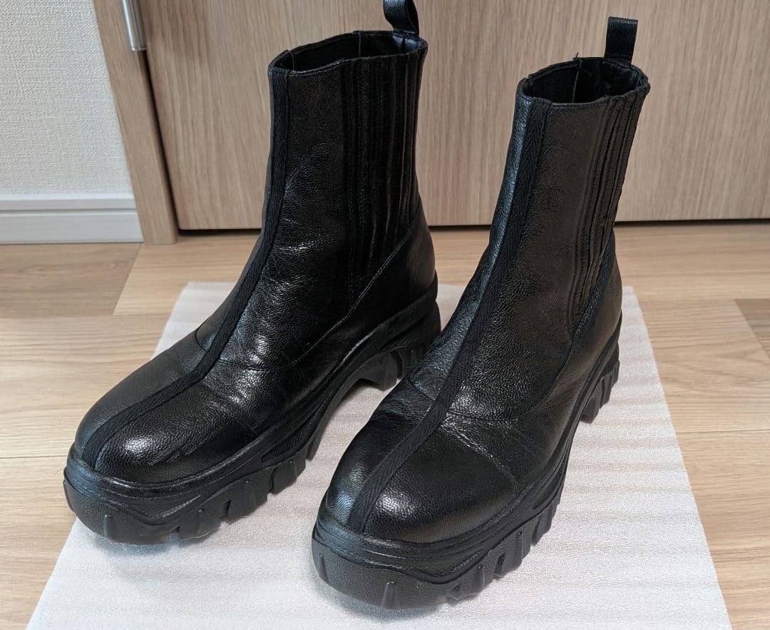 【yuko imanishi +】RINO サイドゴアブーツ 24.5センチ