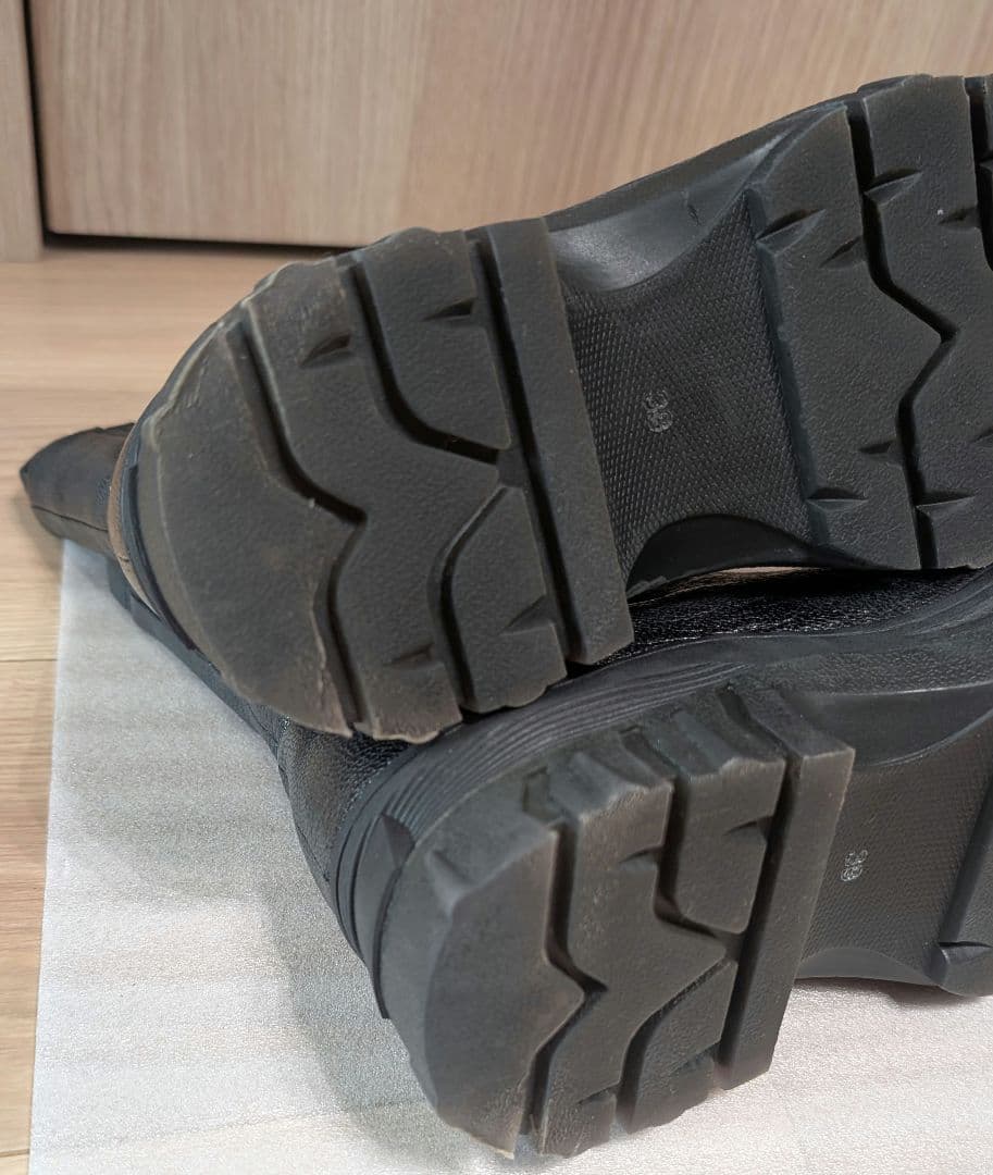 【yuko imanishi +】RINO サイドゴアブーツ 24.5センチ