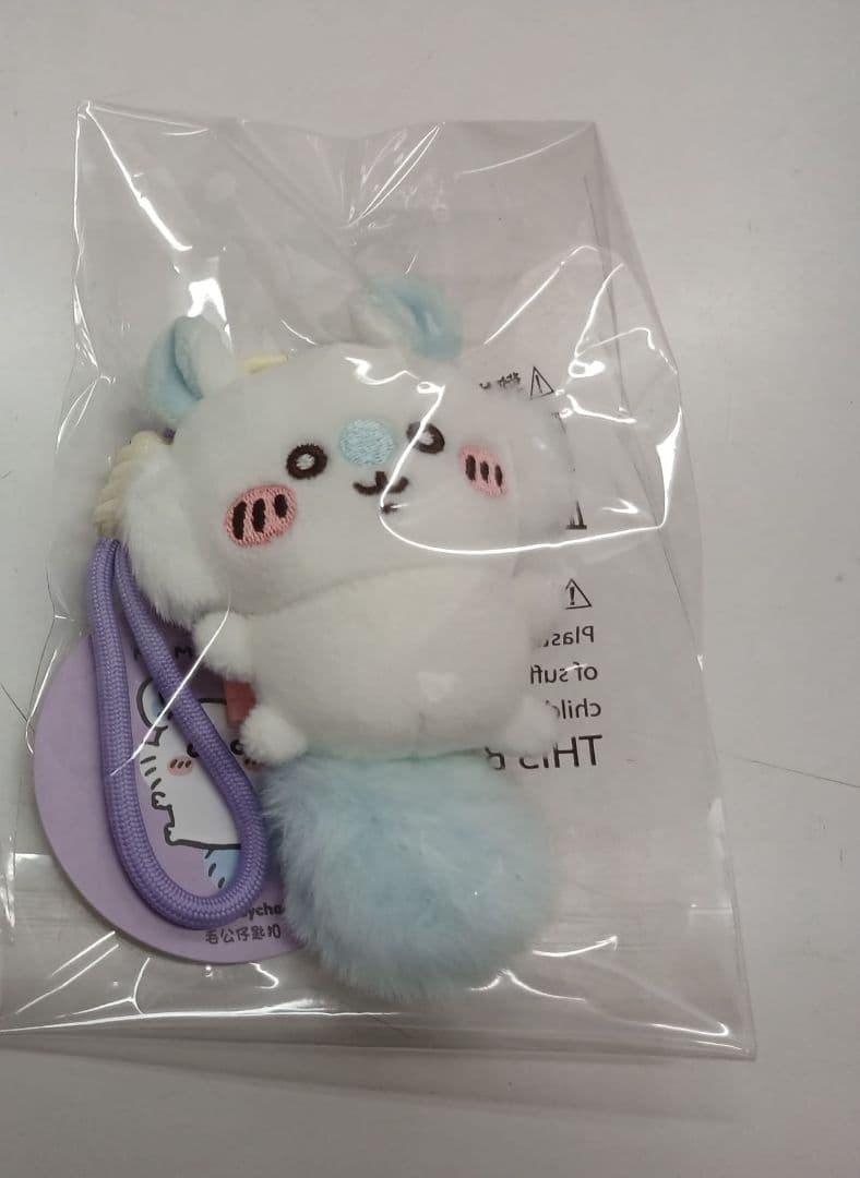 香港限定 ちいかわ モモンガ しろめ 白目 マスコット 入手困難 ラスト