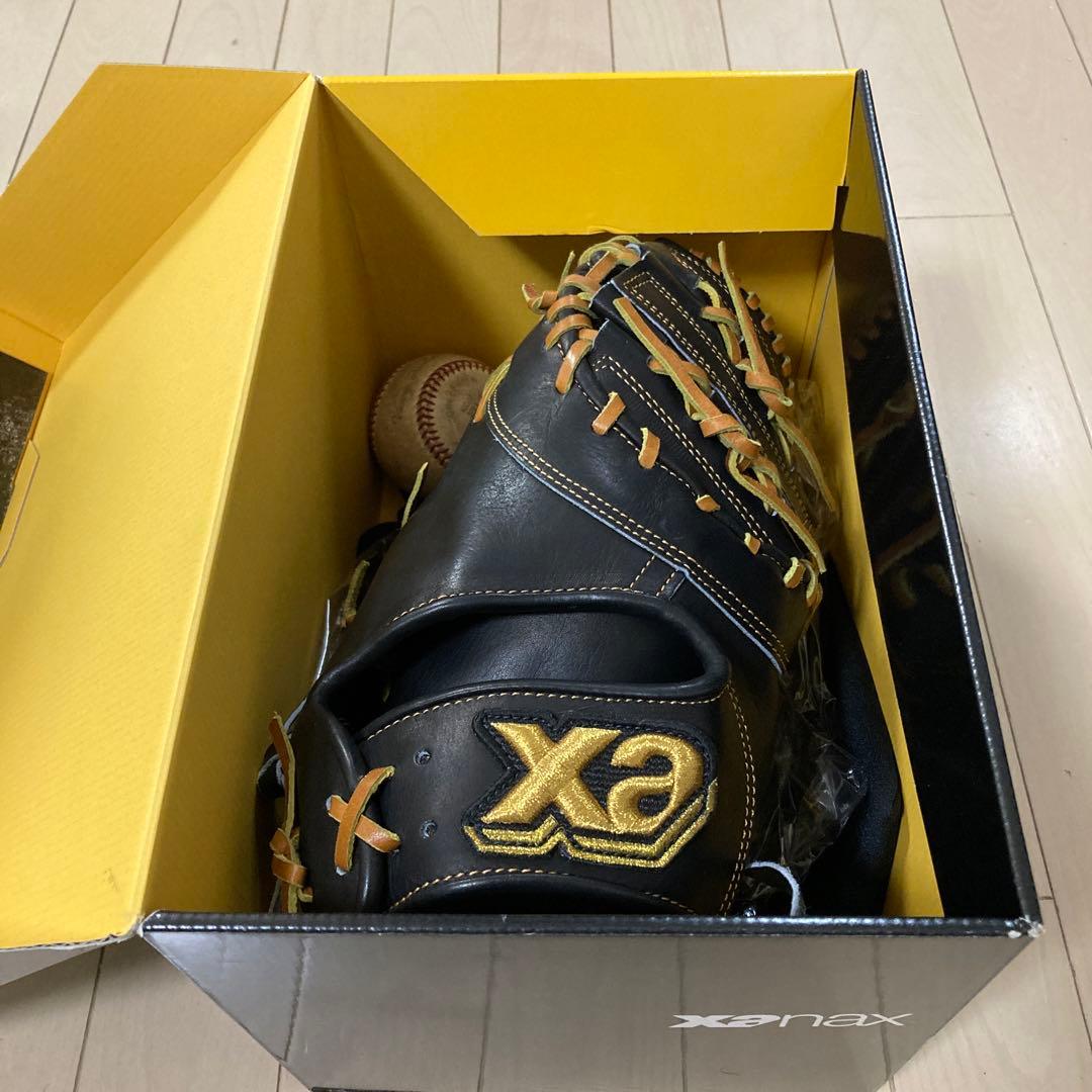 軟式ファーストミット　ザナックス　最高級トラスト　未使用