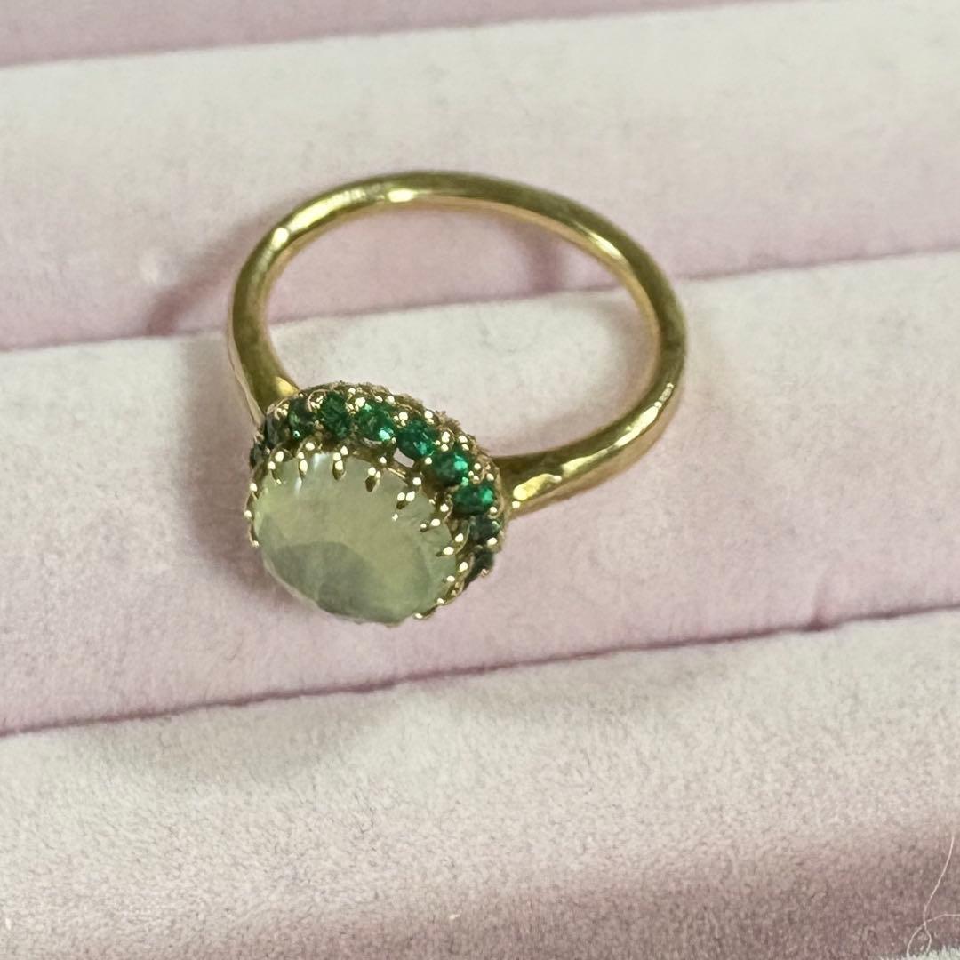 パーセルジュエリー　ポンポネアンスールリング