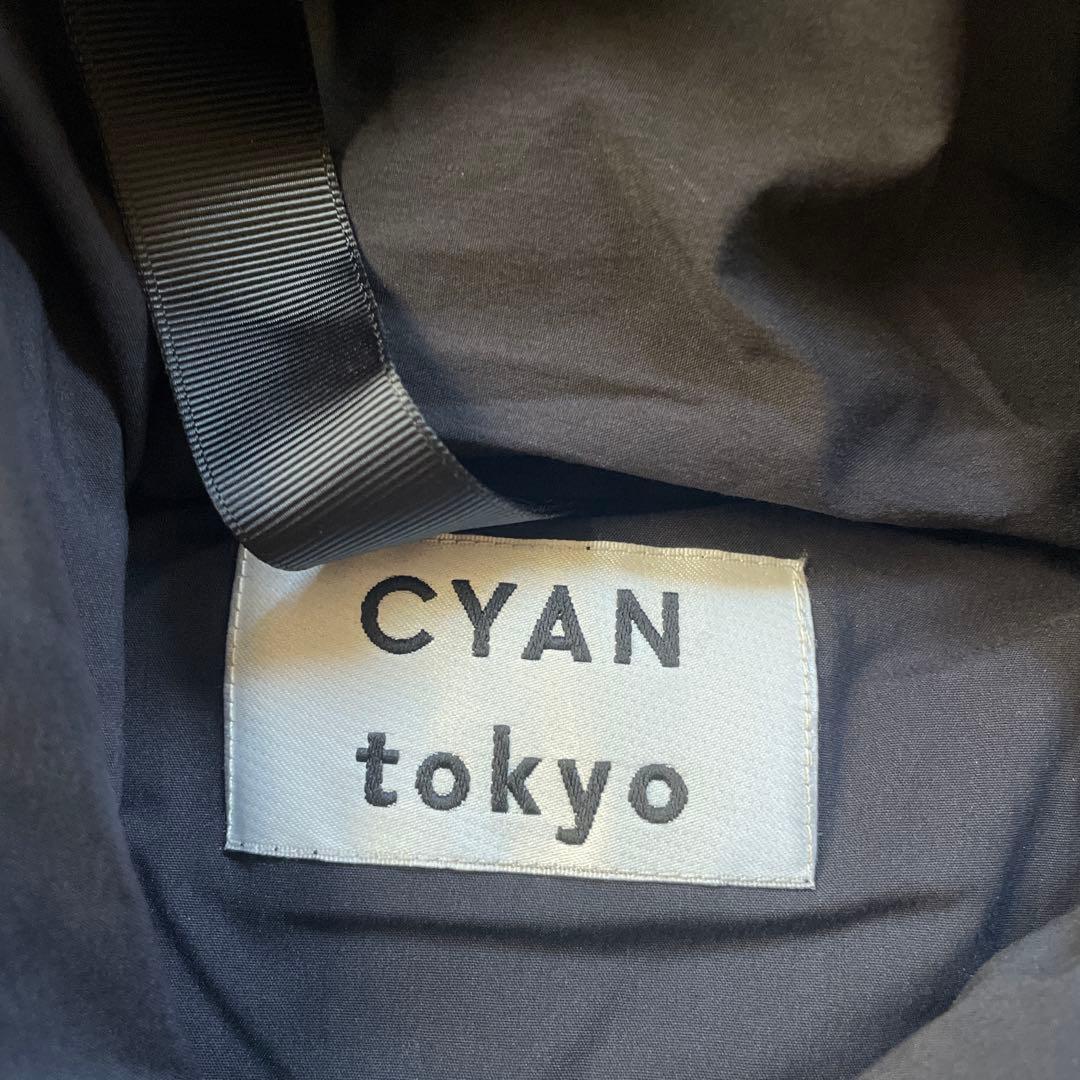 CYAN Tokyoストールライクダウンベスト　ブラック　chignon 黒