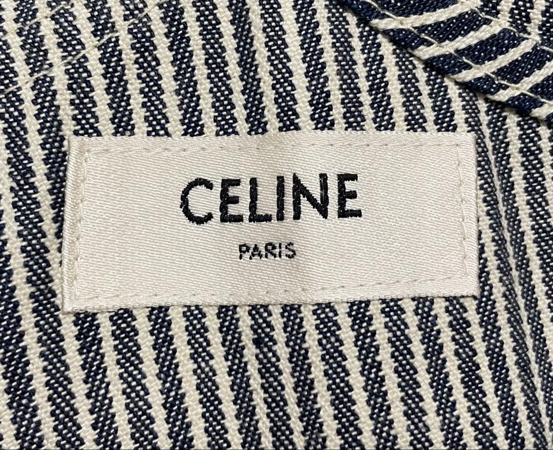 20SS Celine オーバーオール 29 つなぎ デニム ジーンズ