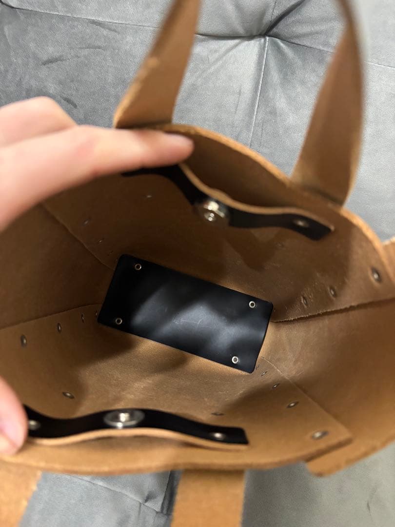 なあさん専用エンダースキーマ hand bag S rivet Black