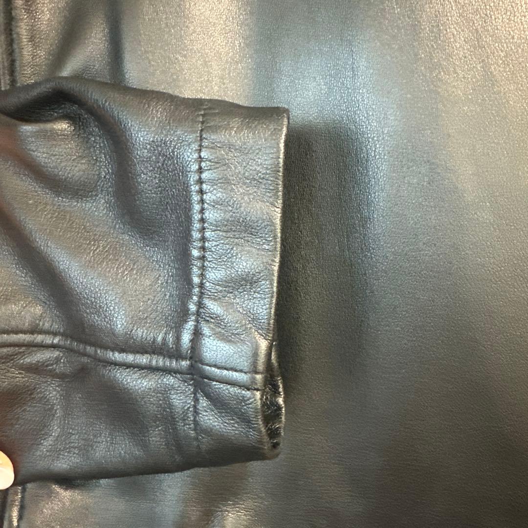 ジャケット・アウター SCHOTT LOOSE FIT LEATHER JACKET