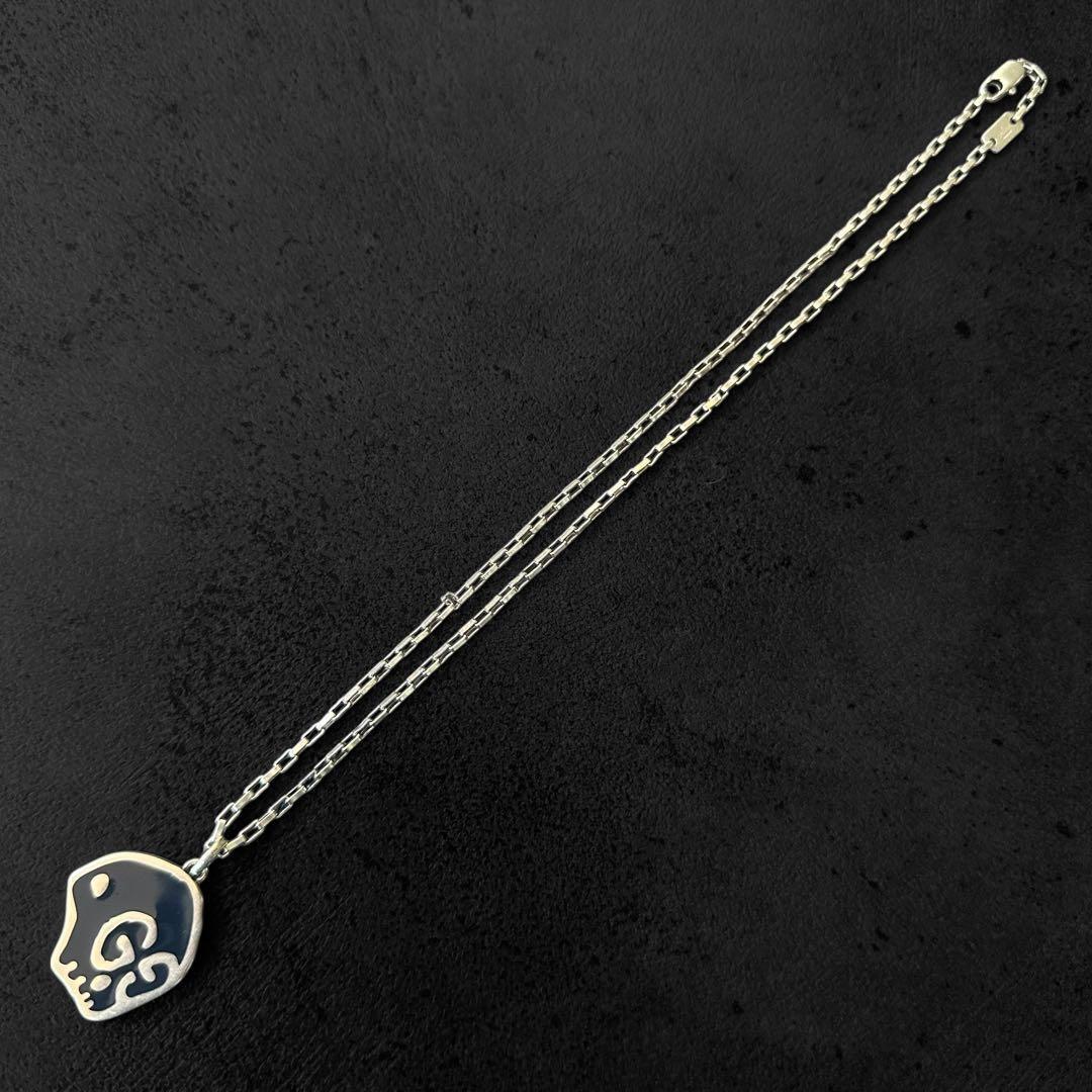GUCCI ゴースト　スカル　ネックレス SV925 silver シルバー