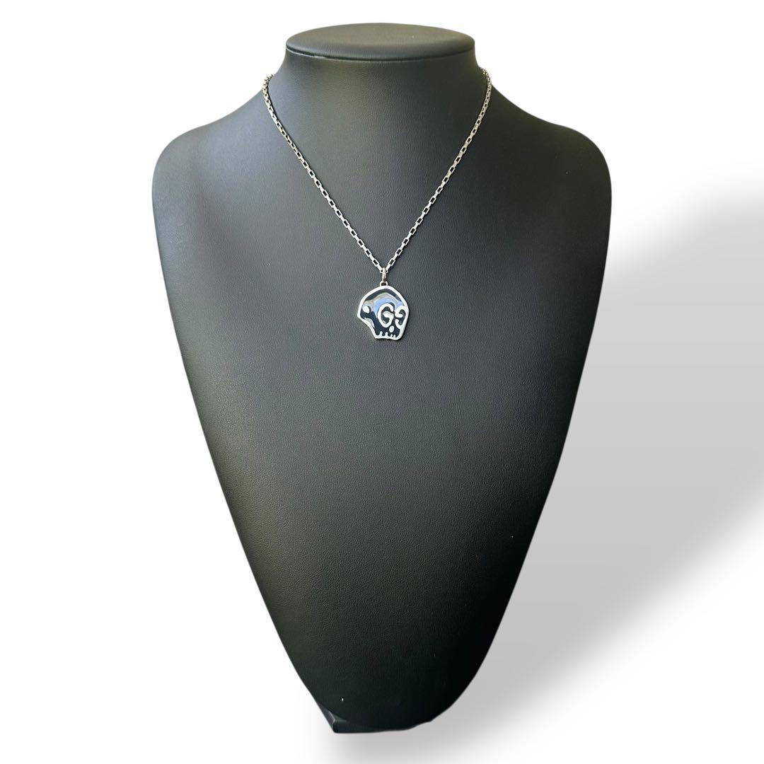 GUCCI ゴースト　スカル　ネックレス SV925 silver シルバー