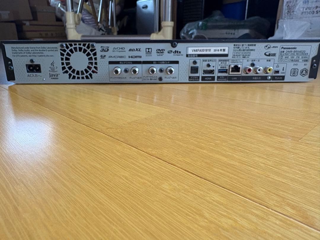 ま*ん様 Panasonic ブルーレイプレーヤー ブラック