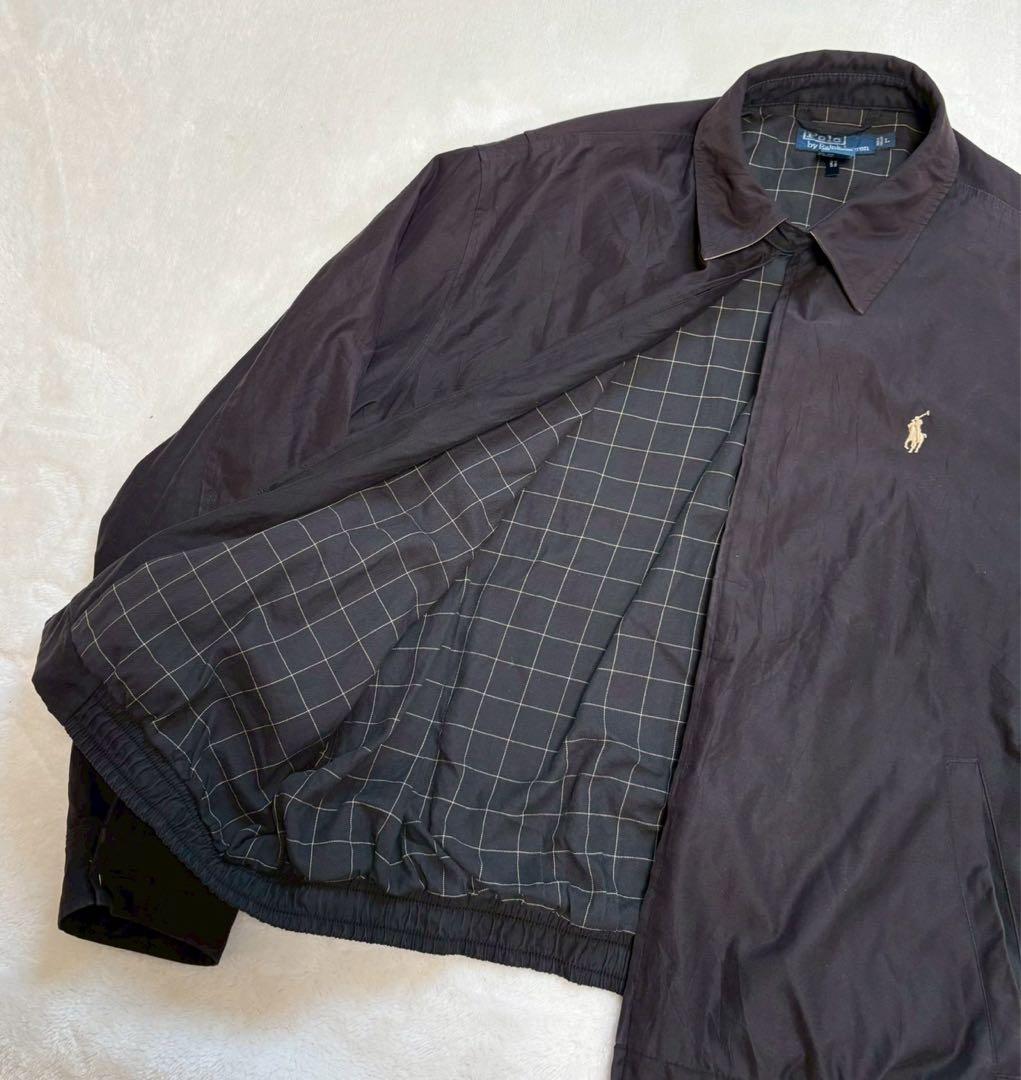 ラルフローレン　スィング　トップ　ジャケット　ブラック　ジャンク