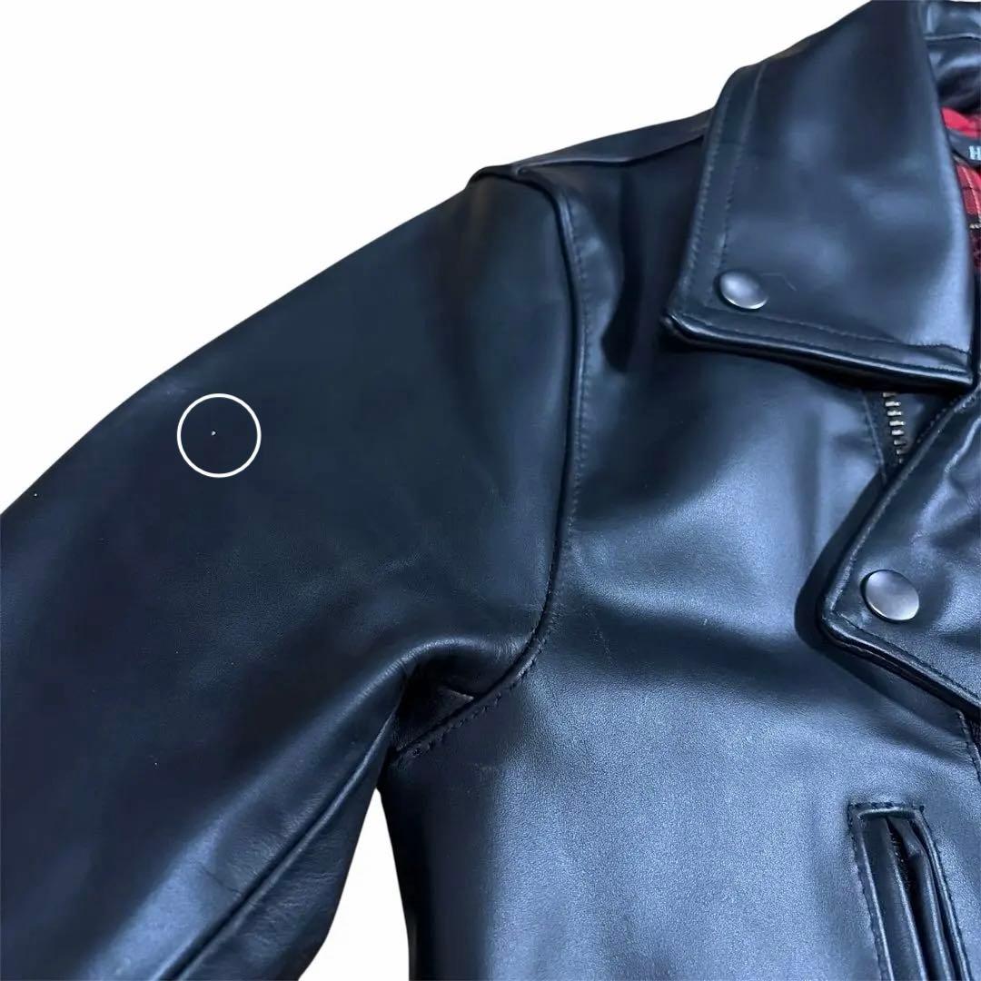 【激レア】Haruf ハルフUK ダブルライダース　　ホースレザージャケットS