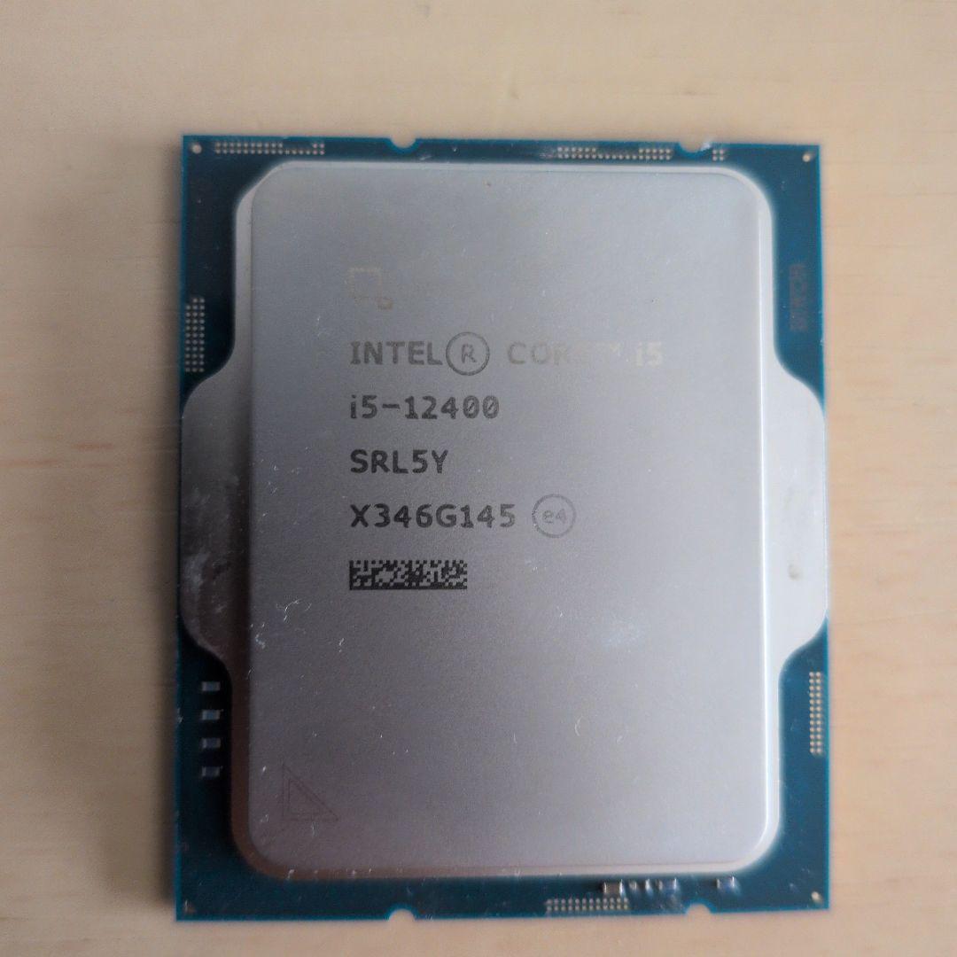 Intel Core i5-12400　韓国リテール品　動作確認済み