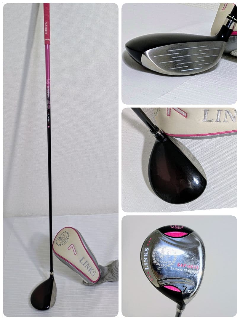 LINKS ゴルフクラブレディースセット Callawayキャディバッグ付
