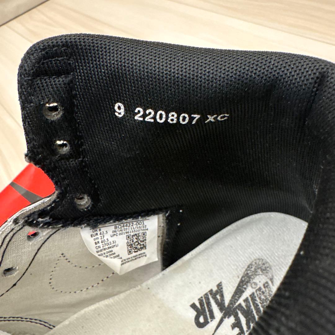 靴 Nike Air Jordan 1 High '85 \"Black/White\"