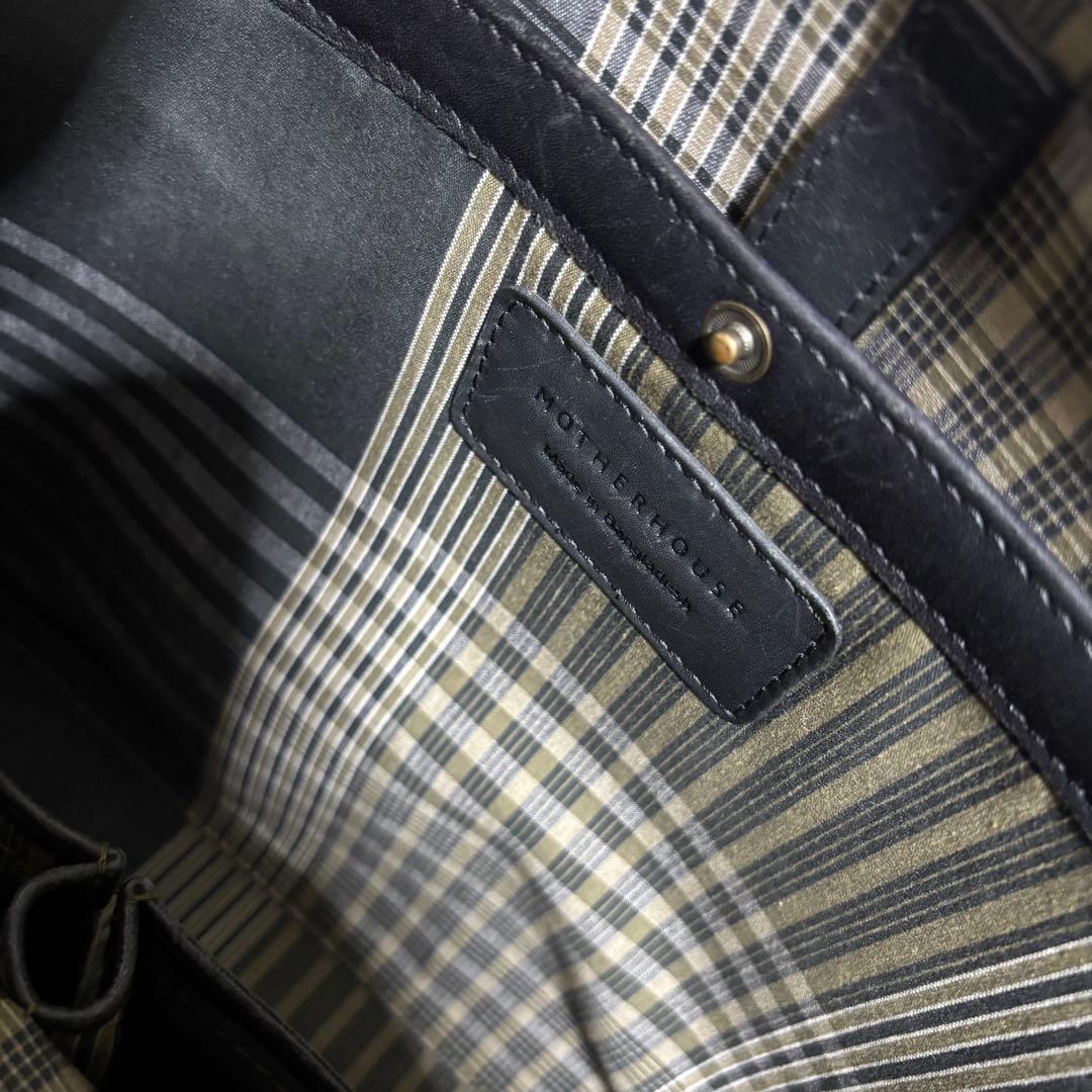 【希少】マザーハウス　アンティーククラシック　ビジネスバッグ 本革 レザー