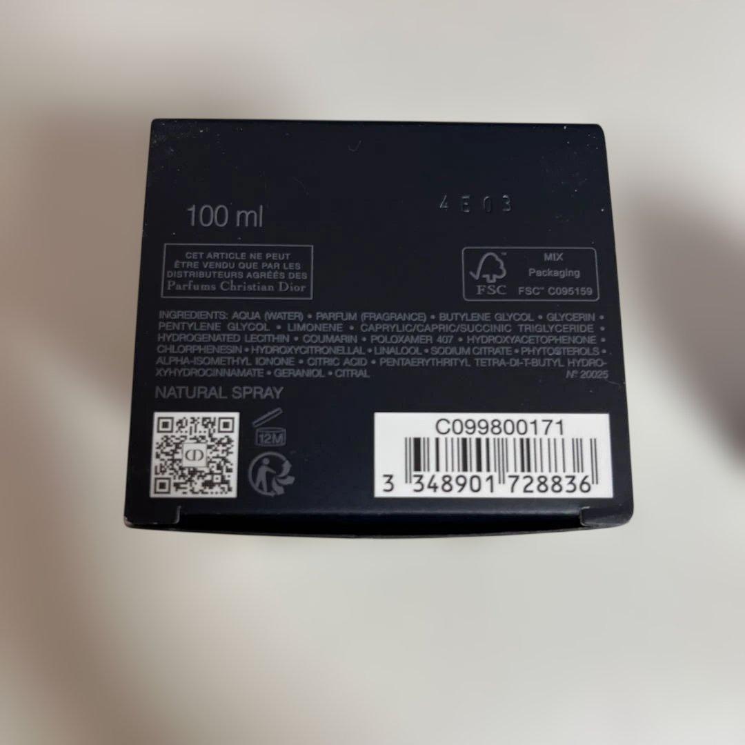 ✨ソヴァージュ オーフォルト100ml 銀座三越購入日本パッケージSAUVAGE