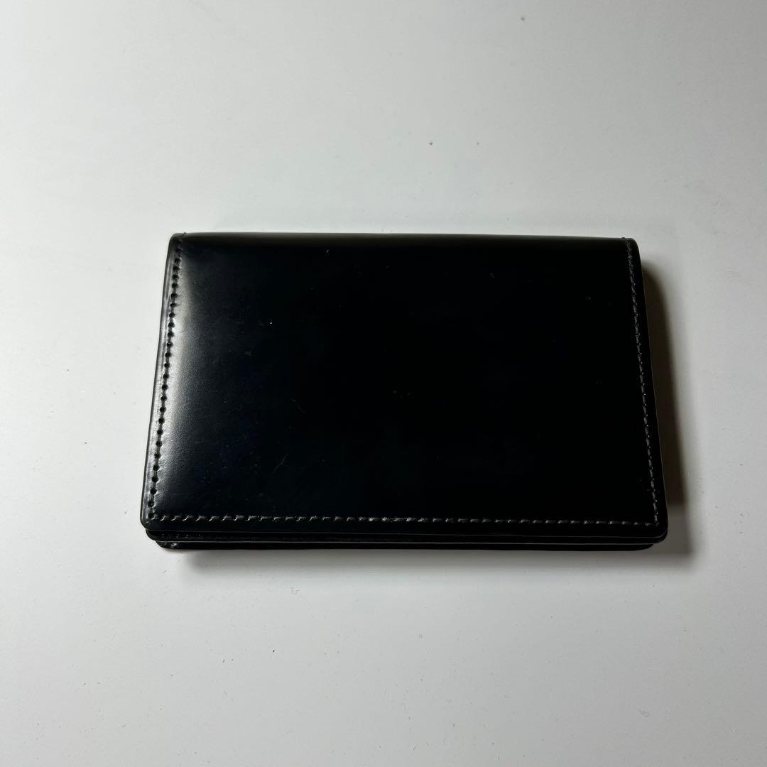 美品‼️ ソメスサドル　コードバン　名刺入れ　カードケース