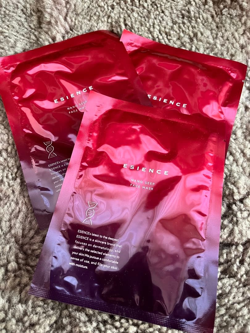 ESIENCE ナノシープセラム ナノシープ導入美容液2本&マスク3個付き