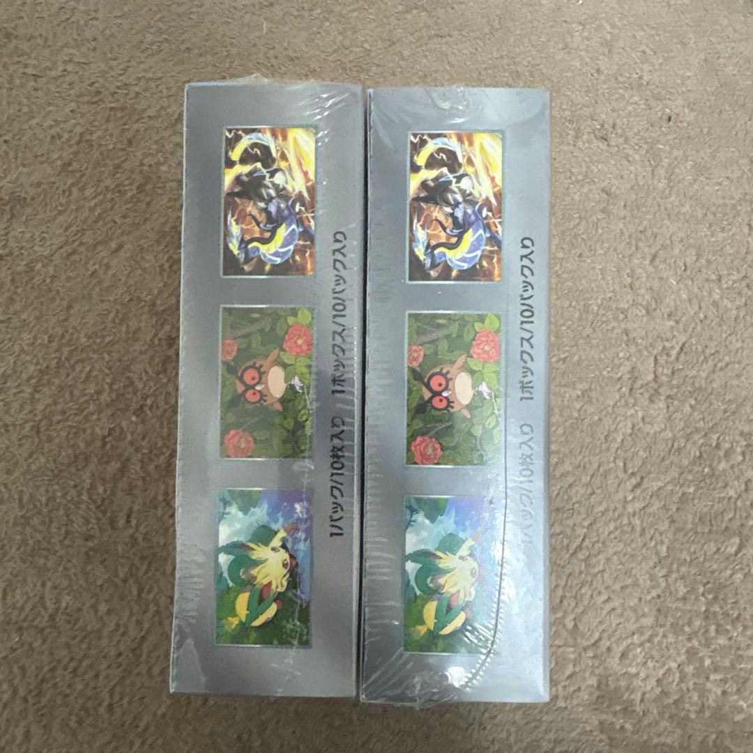 ポケモンカード テラスタルフェスex box2個セットシュリンク付き