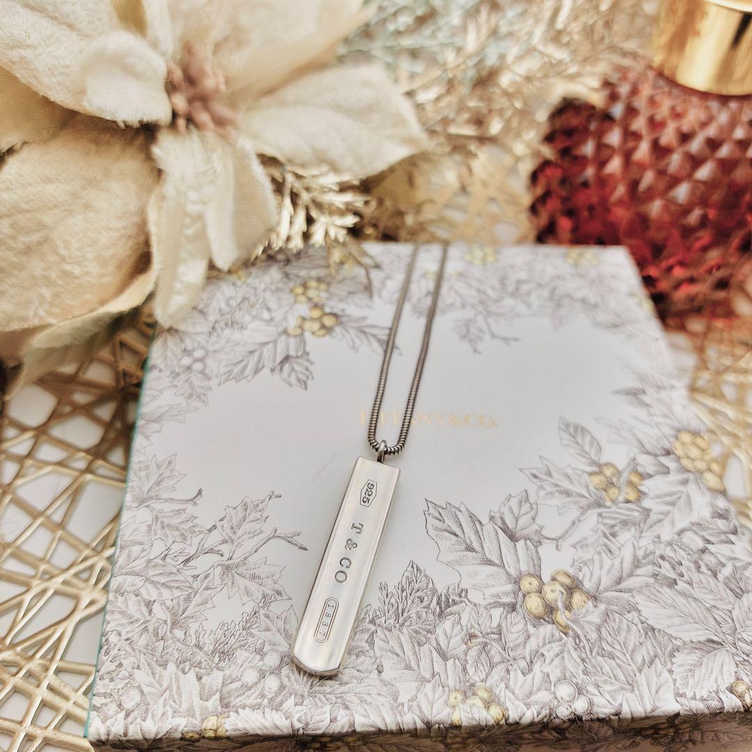 【新品仕上げ】 Tiffany ティファニーナローバーネックレス