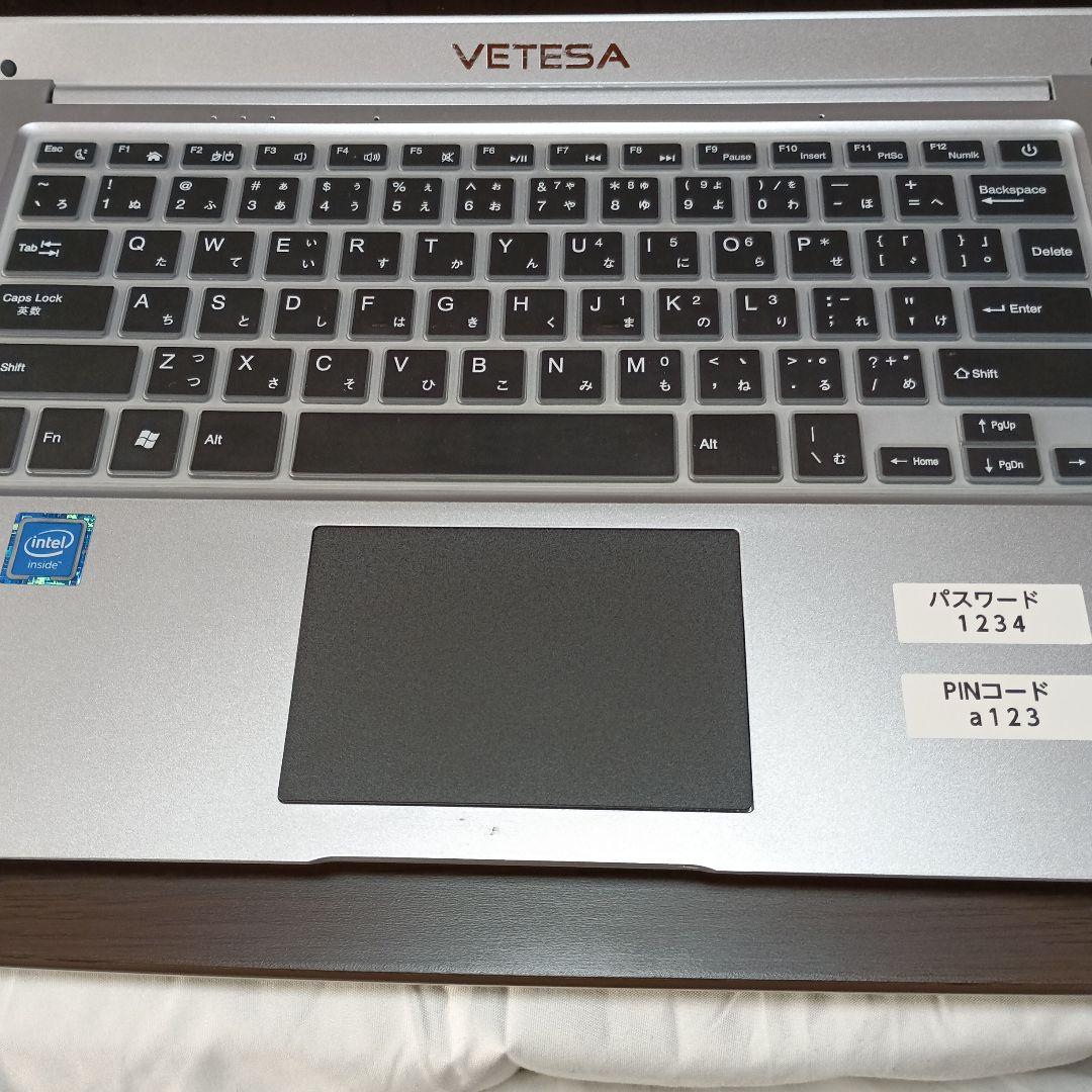 VETESA ノートパソコン本体 充電器付き ※説明欄を必ずご確認下さい※