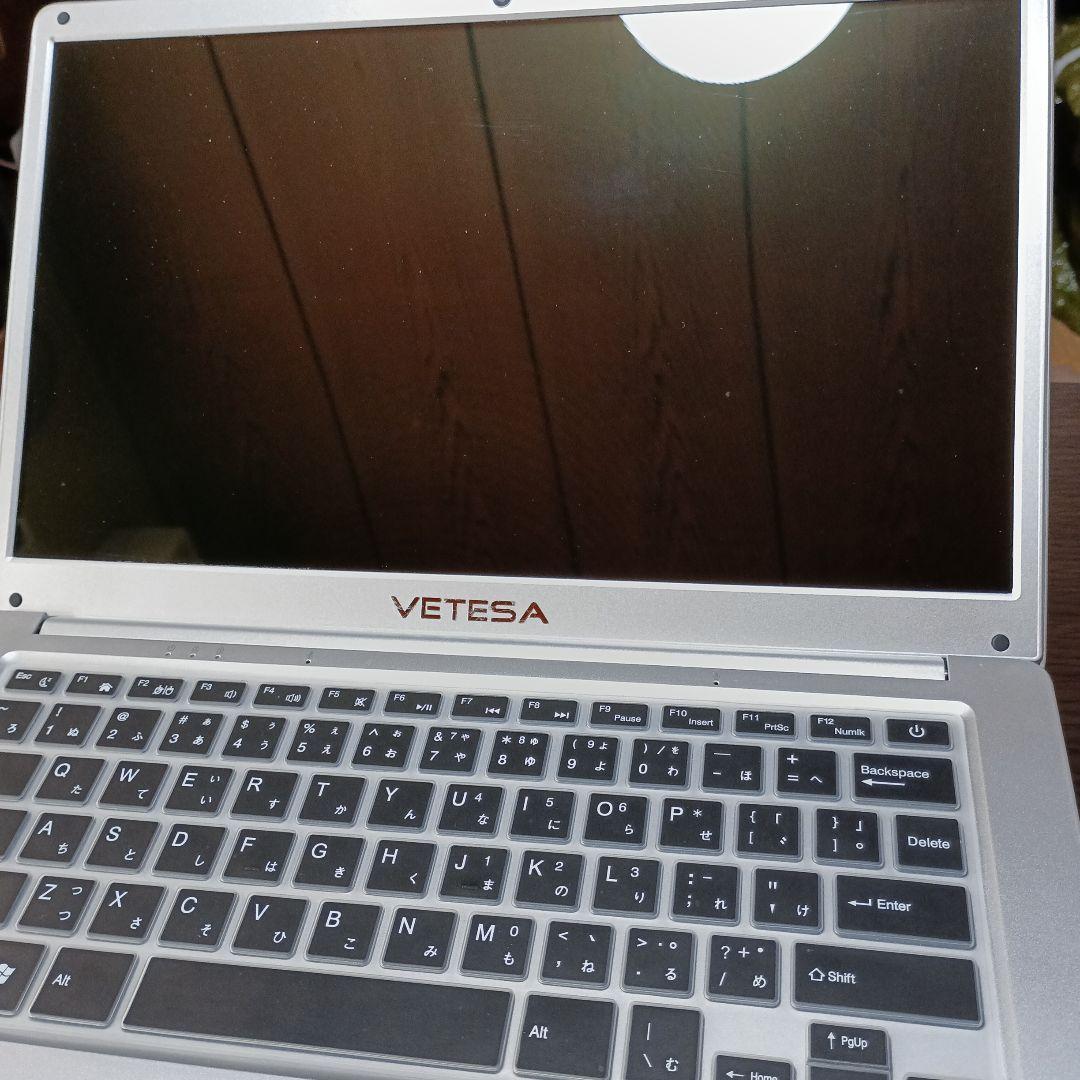VETESA ノートパソコン本体 充電器付き ※説明欄を必ずご確認下さい※