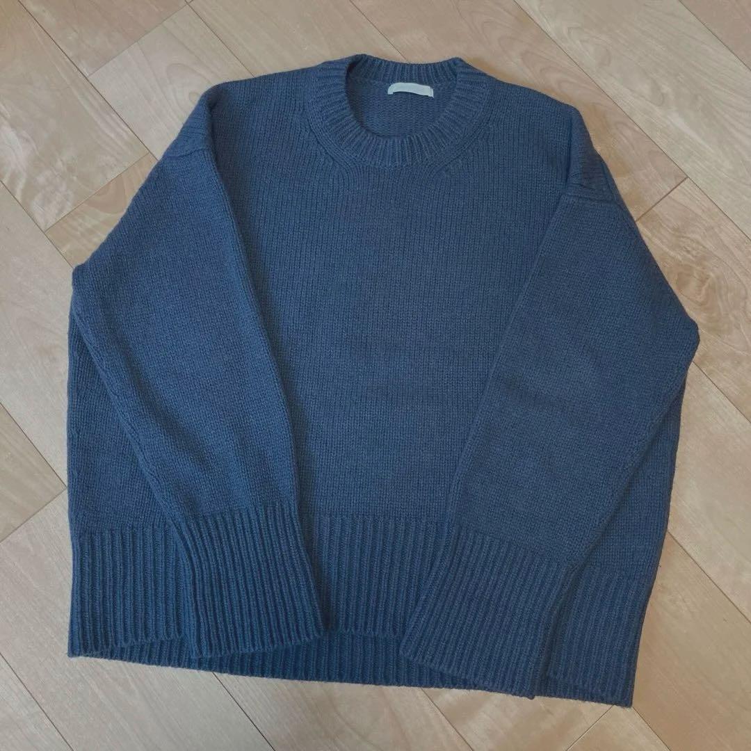 ギャルリーヴィーGALERIE VIE⭐︎ファインウールクルーネックプルオーバー