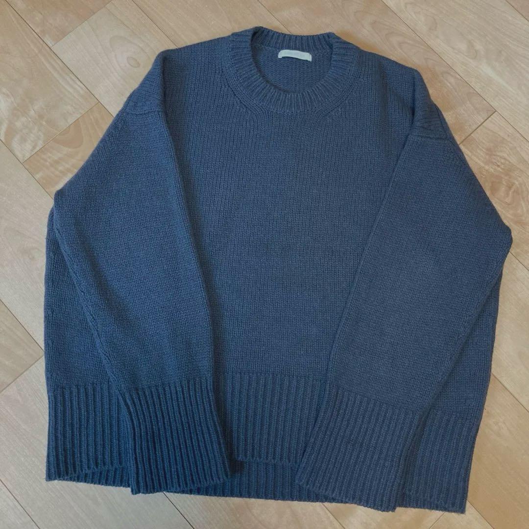 ギャルリーヴィーGALERIE VIE⭐︎ファインウールクルーネックプルオーバー