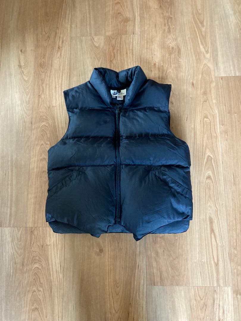 美品❗️USA製 クレセントダウンワークス ダウンベスト 黒 NBNW